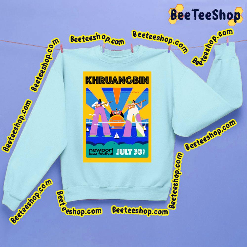 Khruanbin Concert Newport Jazz Festival Trending Unisex Sweatshirt Khruanbin Concert Newport Jazz Festival Trending Unisex Sweatshirt