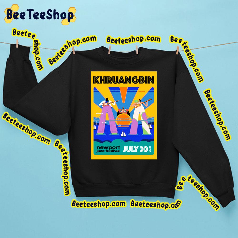 Khruanbin Concert Newport Jazz Festival Trending Unisex Sweatshirt Khruanbin Concert Newport Jazz Festival Trending Unisex Sweatshirt