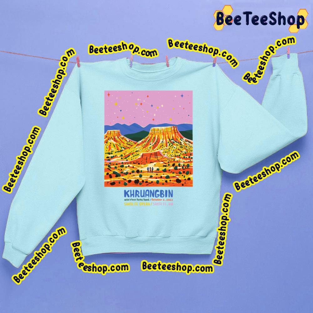 Khruangbin Sky Mountain In Santa Fe Opera Psychedelic Trending Unisex Sweatshirt Khruangbin Sky Mountain In Santa Fe Opera Psychedelic Trending Unisex Sweatshirt