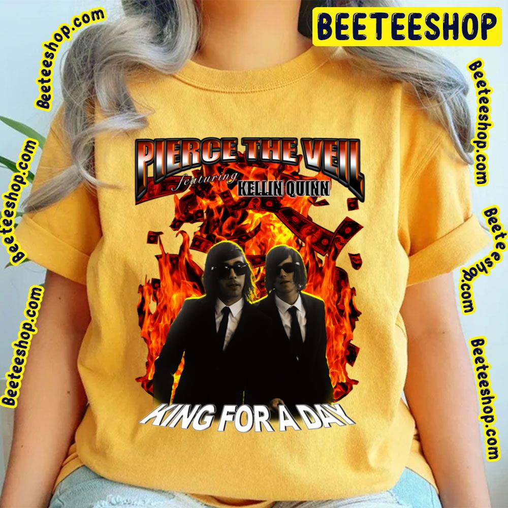 King For A Day Pierce The Veil Featuring Kellin Quinn Trending Unisex T-Shirt King For A Day Pierce The Veil Featuring Kellin Quinn Trending Unisex T-Shirt