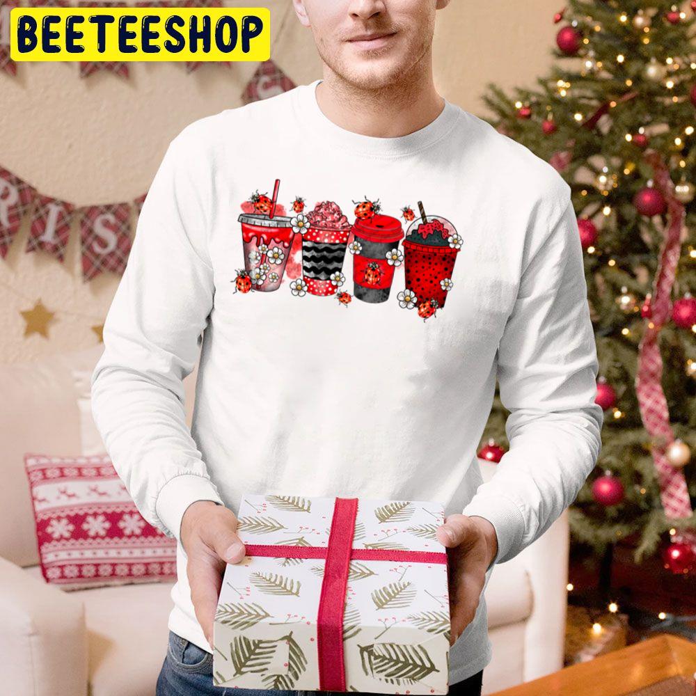 Lady Bug Drink Coffee Cup Trending Unisex Hoodie Lady Bug Drink Coffee Cup Trending Unisex Hoodie