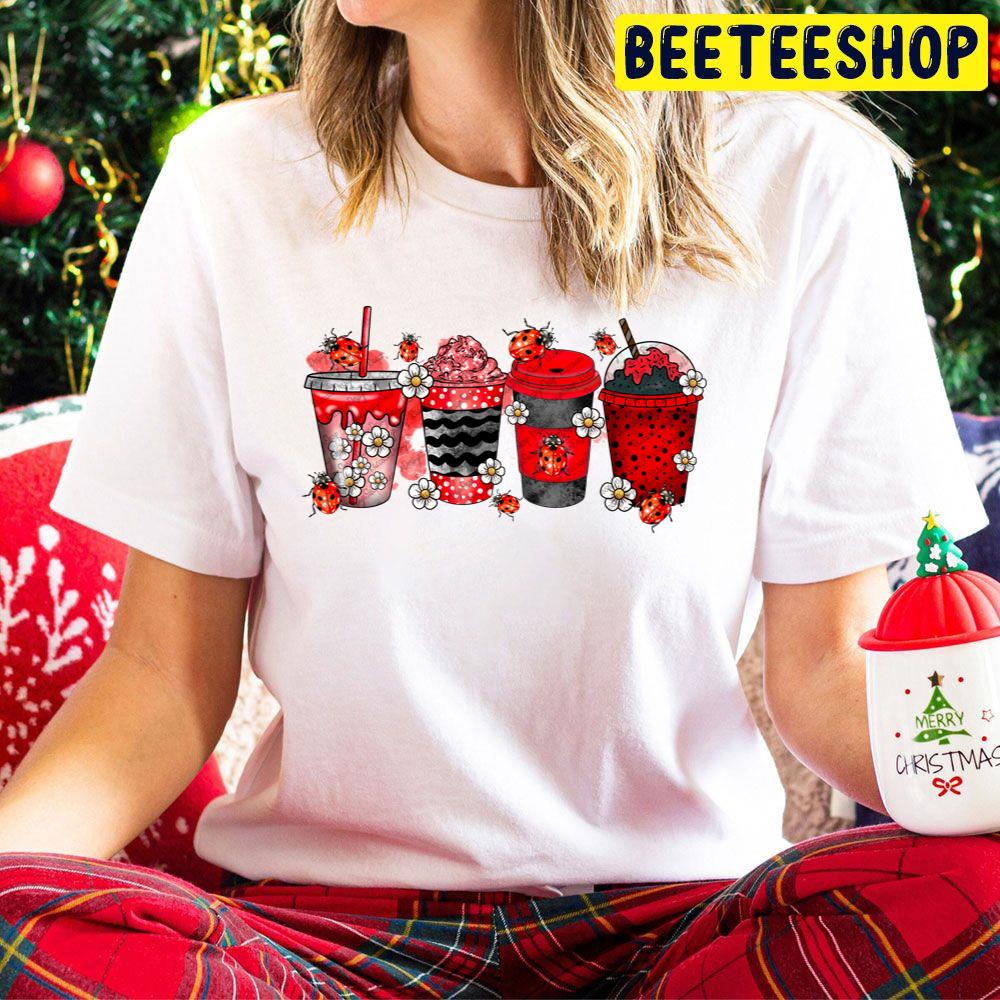 Lady Bug Drink Coffee Cup Trending Unisex Hoodie Lady Bug Drink Coffee Cup Trending Unisex Hoodie