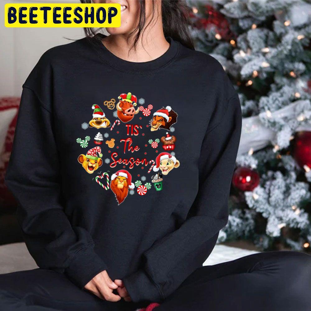 Lion King File Christmas Tis The Season Christmas Cartoon Character Trending Unisex Hoodie Lion King File Christmas Tis The Season Christmas Cartoon Character Trending Unisex Hoodie