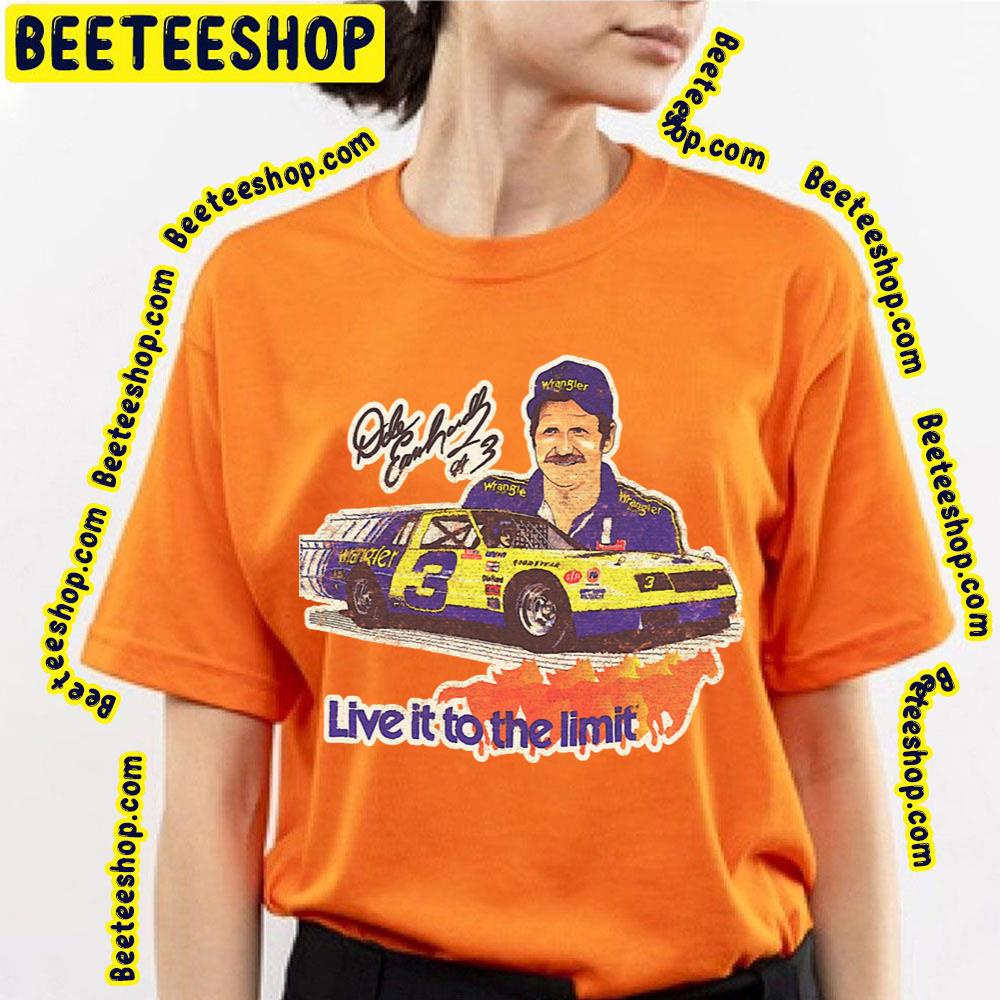 Live It To The Limit Dale Earnhardt Wrangler Vintage Trending Unisex T-Shirt Live It To The Limit Dale Earnhardt Wrangler Vintage Trending Unisex T-Shirt