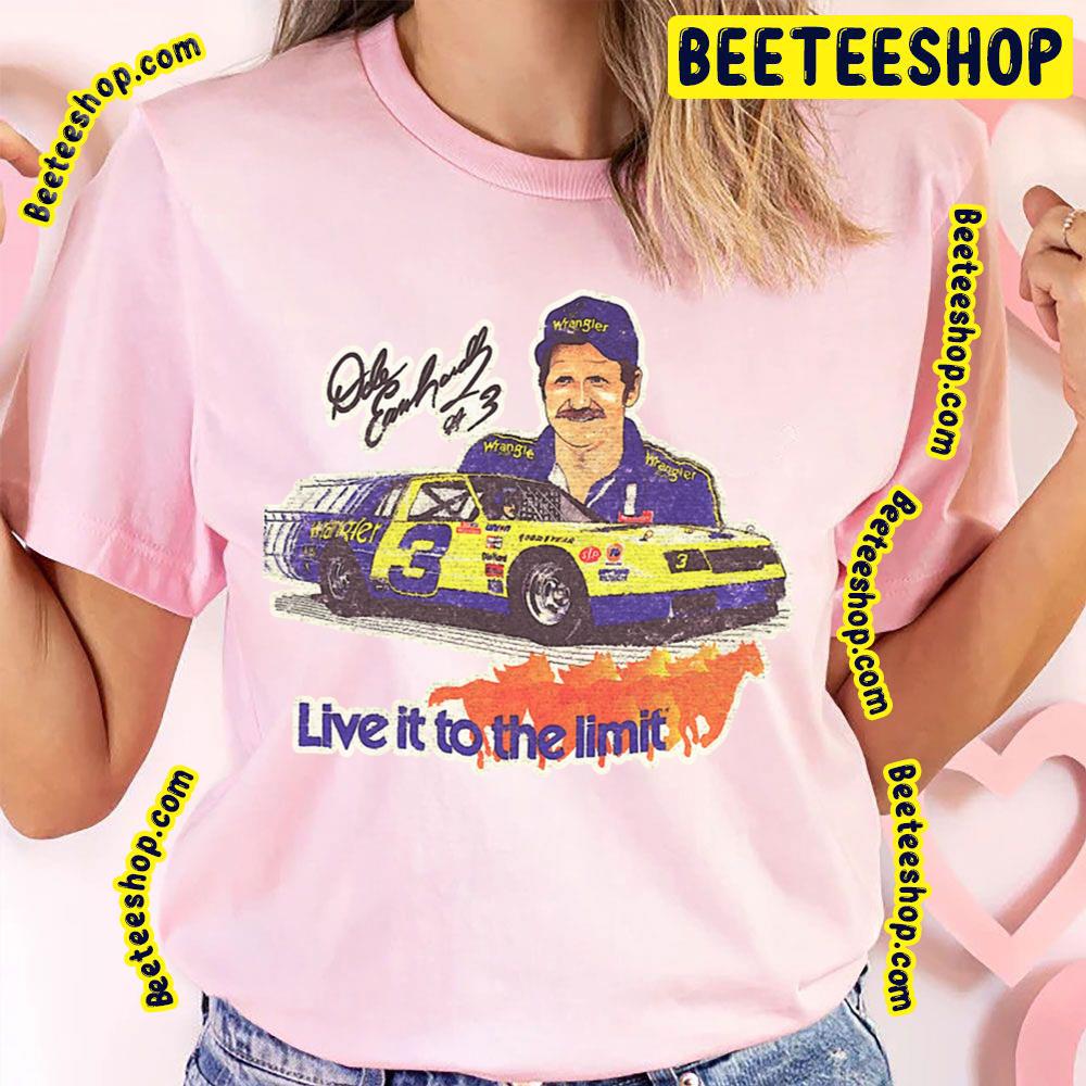 Live It To The Limit Dale Earnhardt Wrangler Vintage Trending Unisex T-Shirt Live It To The Limit Dale Earnhardt Wrangler Vintage Trending Unisex T-Shirt