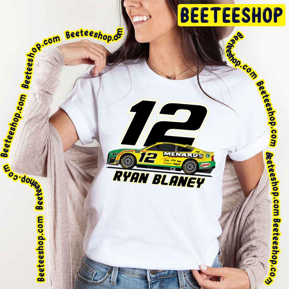 Logo 12 Ryan Blaney Racing Nascar Vintage Art Trending Unisex T-Shirt Logo 12 Ryan Blaney Racing Nascar Vintage Art Trending Unisex T-Shirt
