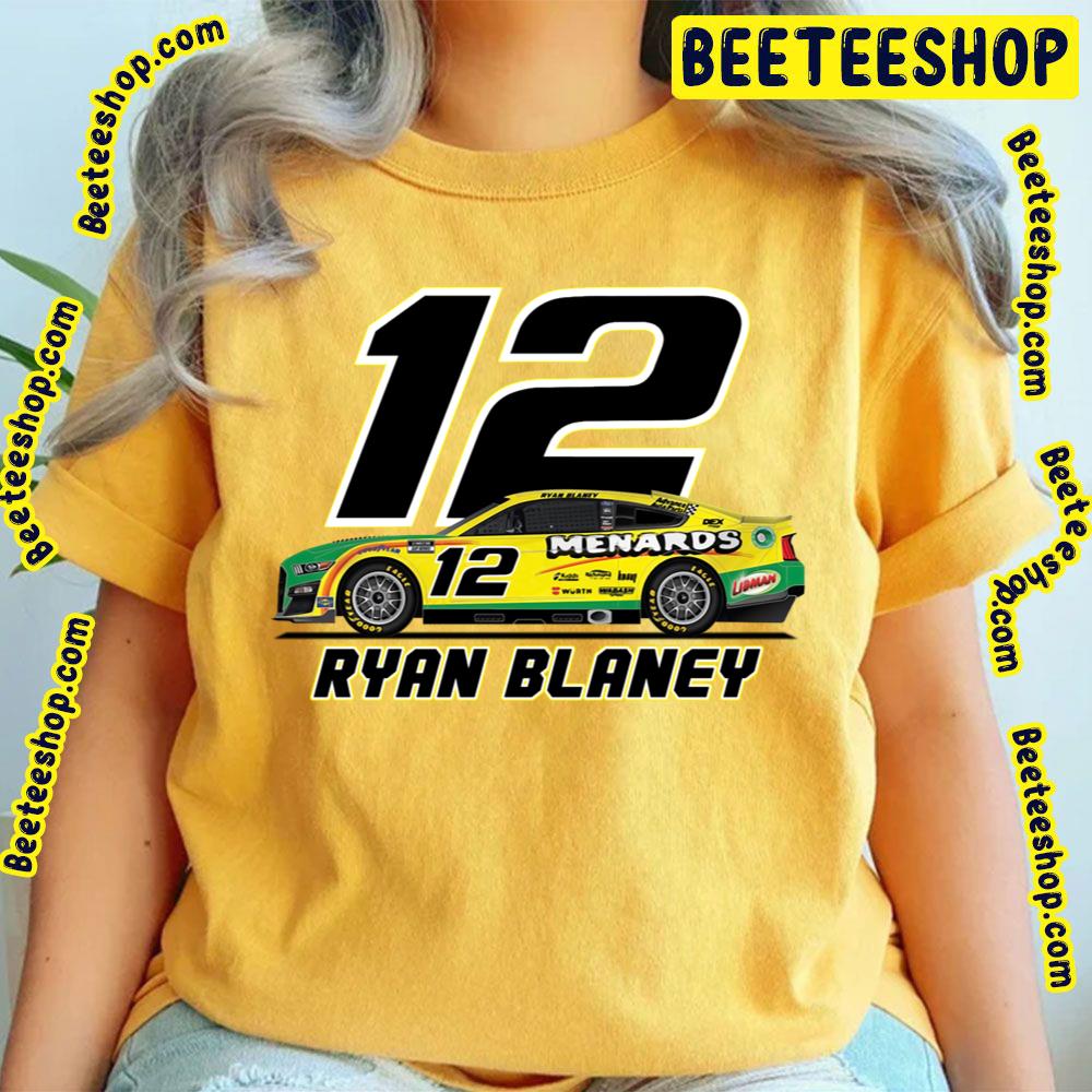 Logo 12 Ryan Blaney Racing Nascar Vintage Art Trending Unisex T-Shirt Logo 12 Ryan Blaney Racing Nascar Vintage Art Trending Unisex T-Shirt