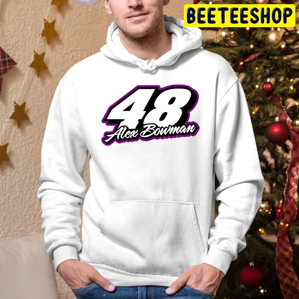 Logo Alex Bowman Racing Nascar Jimmie Johnson Racing Car 48 Trending Unisex Hoodie Logo Alex Bowman Racing Nascar Jimmie Johnson Racing Car 48 Trending Unisex Hoodie