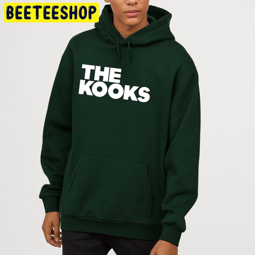 Logo Black And White Art Kooks Music Trending Unisex Hoodie Logo Black And White Art Kooks Music Trending Unisex Hoodie