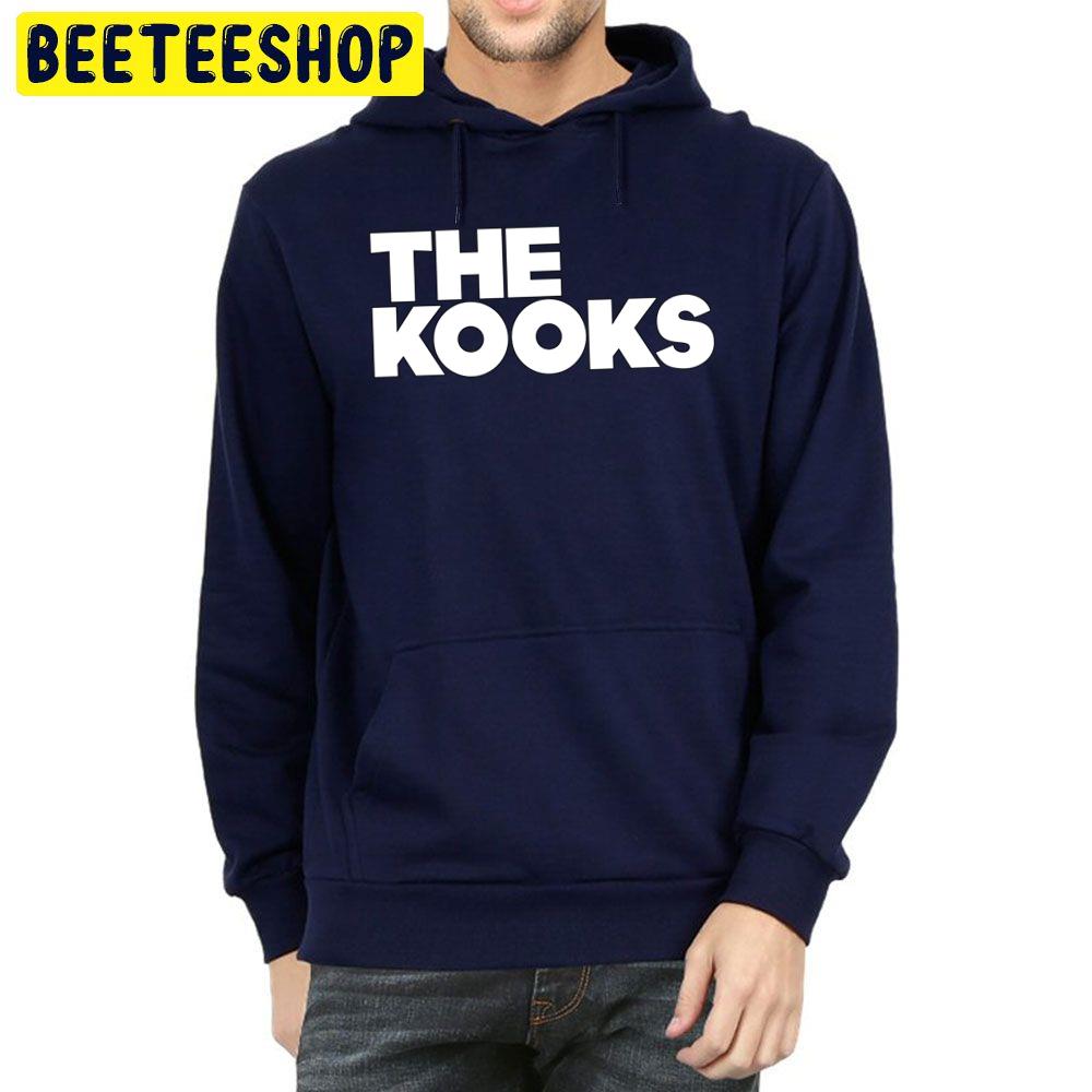 Logo Black And White Art Kooks Music Trending Unisex Hoodie Logo Black And White Art Kooks Music Trending Unisex Hoodie