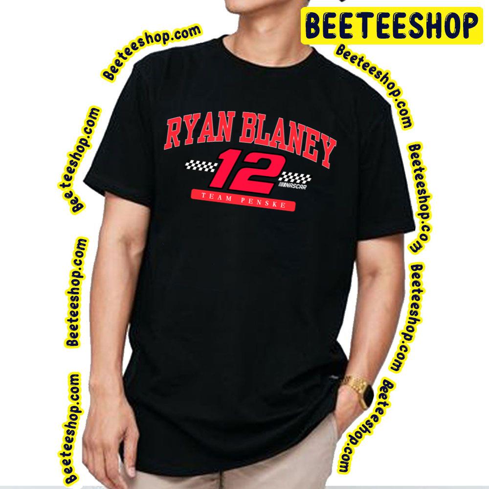 Logo Of Ryan Blaney Racing 12 Team Penske Vintage Trending Unisex T-Shirt Logo Of Ryan Blaney Racing 12 Team Penske Vintage Trending Unisex T-Shirt