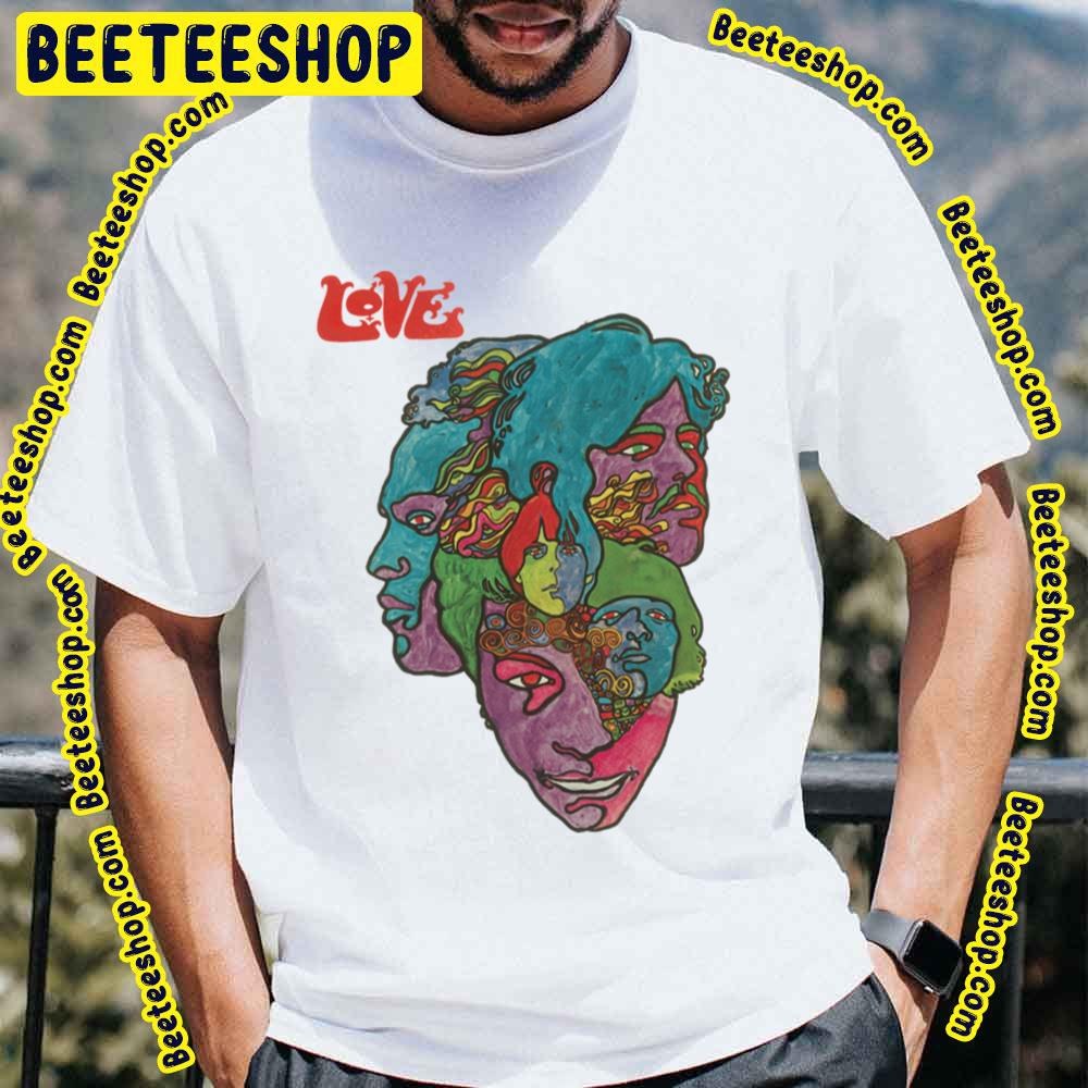Love Forever Changes Colorful Face Art Trending Unisex T-Shirt Love Forever Changes Colorful Face Art Trending Unisex T-Shirt