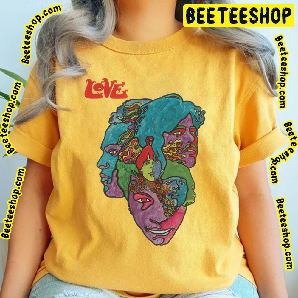 Love Forever Changes Colorful Face Art Trending Unisex T-Shirt Love Forever Changes Colorful Face Art Trending Unisex T-Shirt