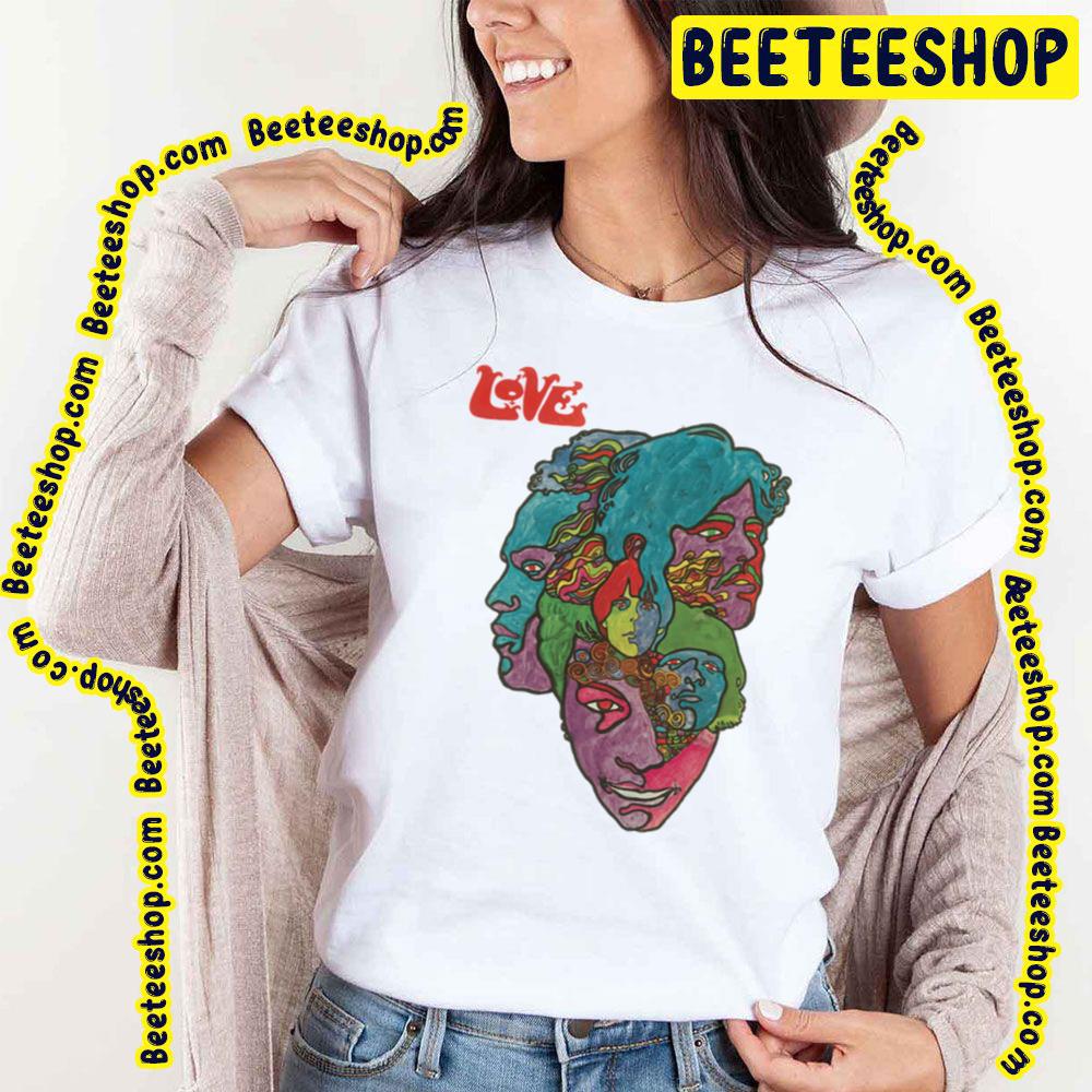 Love Forever Changes Colorful Face Art Trending Unisex T-Shirt Love Forever Changes Colorful Face Art Trending Unisex T-Shirt