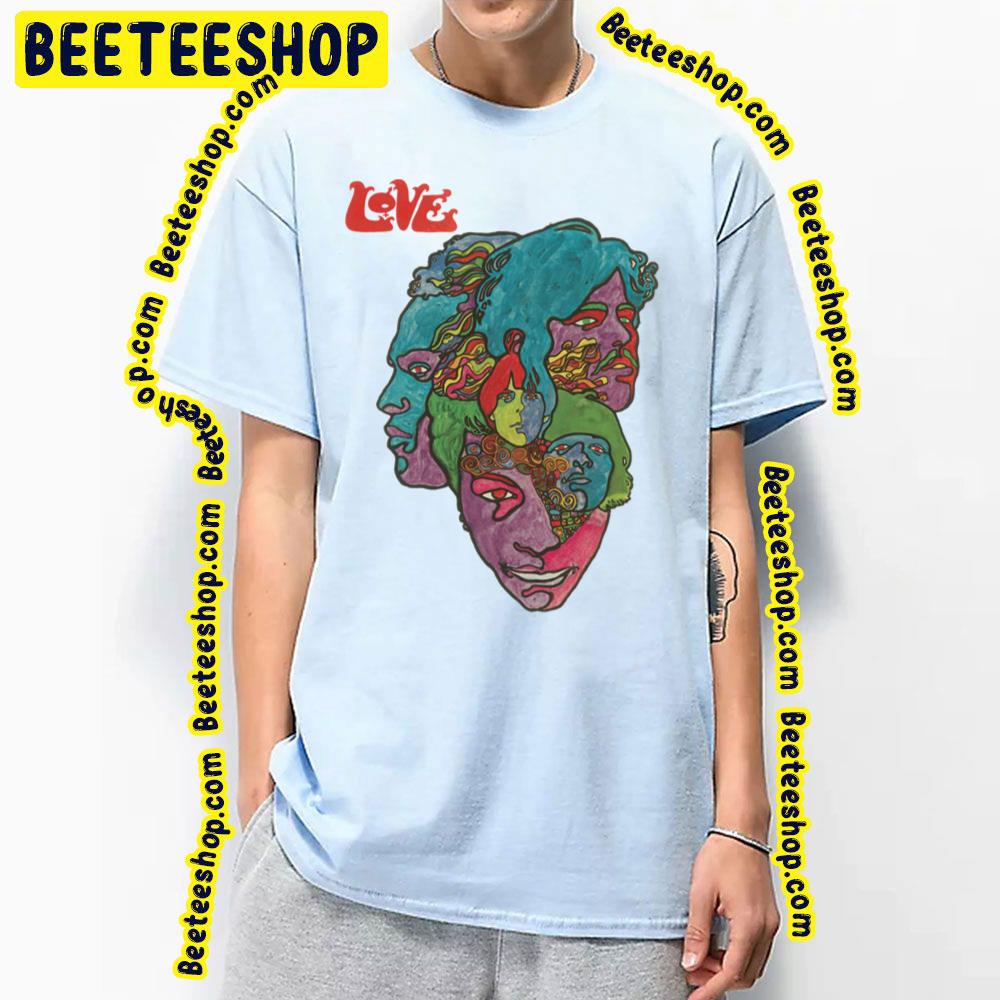 Love Forever Changes Colorful Face Art Trending Unisex T-Shirt Love Forever Changes Colorful Face Art Trending Unisex T-Shirt