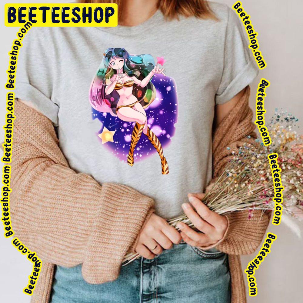 Lum Flying Urusei Yatsura Star Art Trending Unisex T-Shirt Lum Flying Urusei Yatsura Star Art Trending Unisex T-Shirt