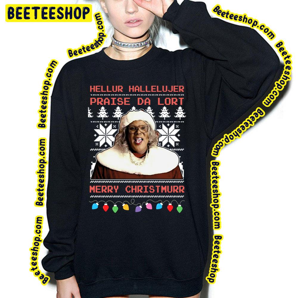 Madea Hellur Hallelujer Praise Da Lort Merry Christmas Vintage Christmas Trending Unisex Sweatshirt Madea Hellur Hallelujer Praise Da Lort Merry Christmas Vintage Christmas Trending Unisex Sweatshirt