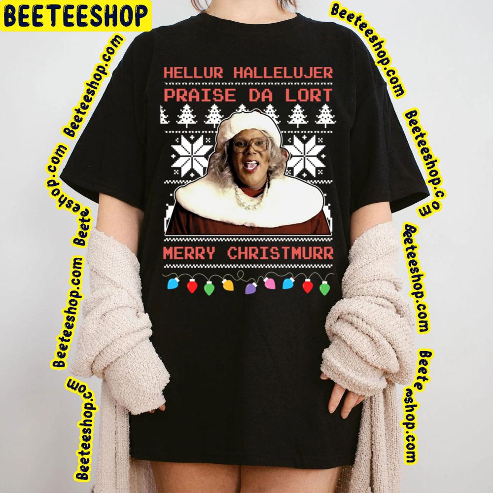 Madea Hellur Hallelujer Praise Da Lort Merry Christmas Vintage Christmas Trending Unisex Sweatshirt Madea Hellur Hallelujer Praise Da Lort Merry Christmas Vintage Christmas Trending Unisex Sweatshirt