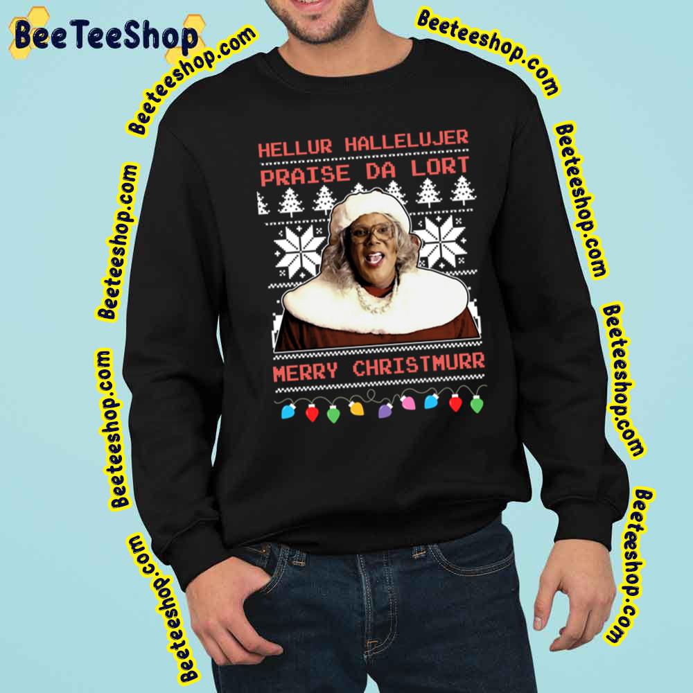 Madea Hellur Hallelujer Praise Da Lort Merry Christmas Vintage Christmas Trending Unisex Sweatshirt Madea Hellur Hallelujer Praise Da Lort Merry Christmas Vintage Christmas Trending Unisex Sweatshirt