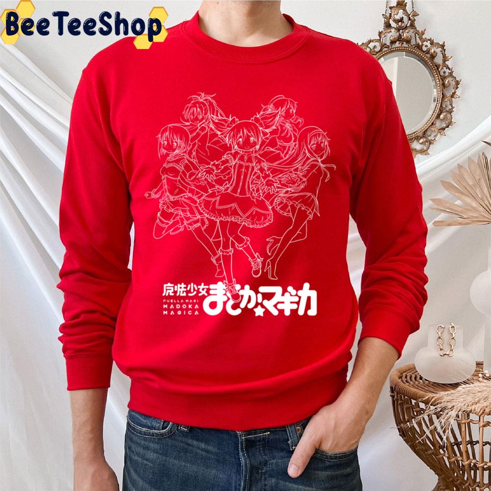 Magical Girls White Art Trending Unisex T-Shirt Magical Girls White Art Trending Unisex T-Shirt