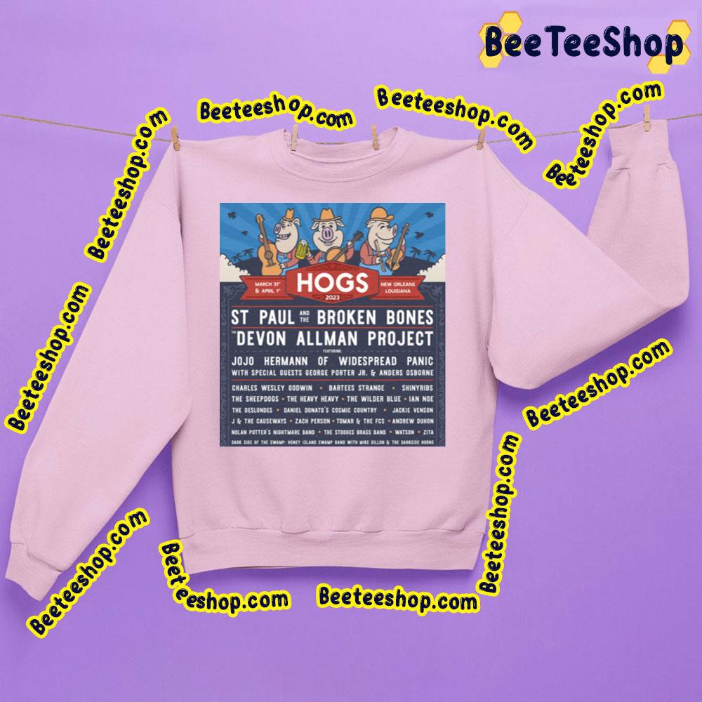 March New Orleans Louisiana Hogs For The Cause 2023 Trending Unisex Sweatshirt March New Orleans Louisiana Hogs For The Cause 2023 Trending Unisex Sweatshirt