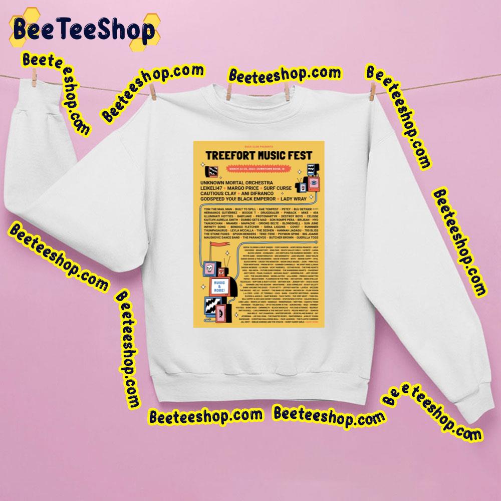 March Treefort Music Festival 2023 Trending Unisex Sweatshirt March Treefort Music Festival 2023 Trending Unisex Sweatshirt