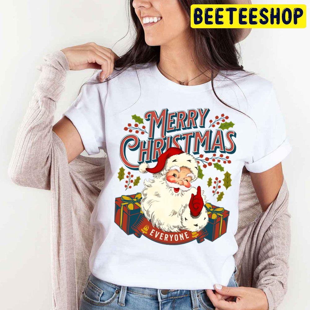 Mas Santa Merry Christmas For Everyone Trending Unisex T Shirt Mas Santa Merry Christmas For Everyone Trending Unisex T Shirt