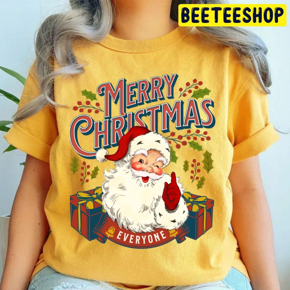 Mas Santa Merry Christmas For Everyone Trending Unisex T Shirt Mas Santa Merry Christmas For Everyone Trending Unisex T Shirt