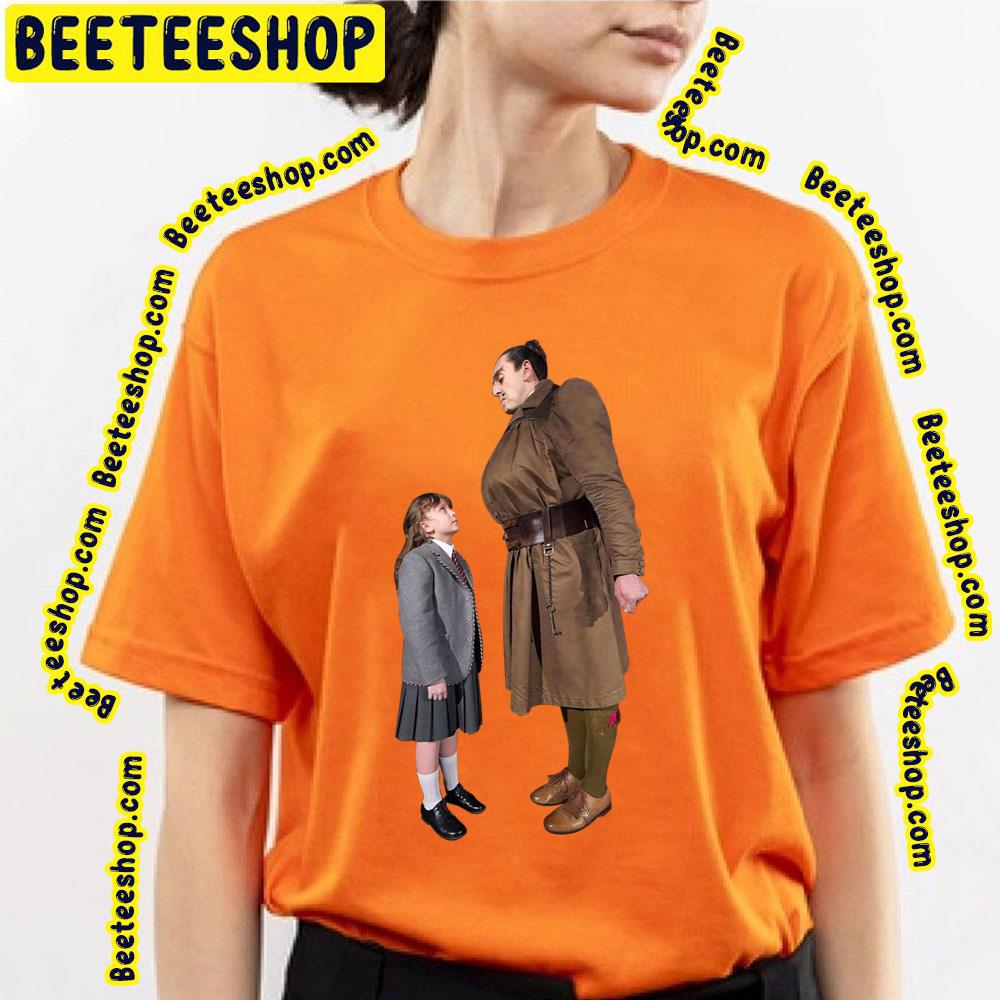 Matilda Miss Trunchbull Face To Face Movie Art Trending Unisex T-Shirt Matilda Miss Trunchbull Face To Face Movie Art Trending Unisex T-Shirt