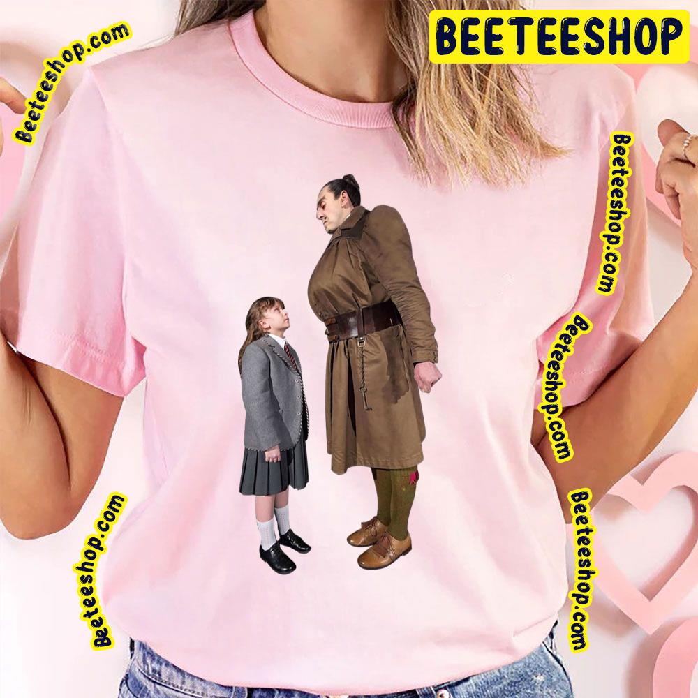 Matilda Miss Trunchbull Face To Face Movie Art Trending Unisex T-Shirt Matilda Miss Trunchbull Face To Face Movie Art Trending Unisex T-Shirt