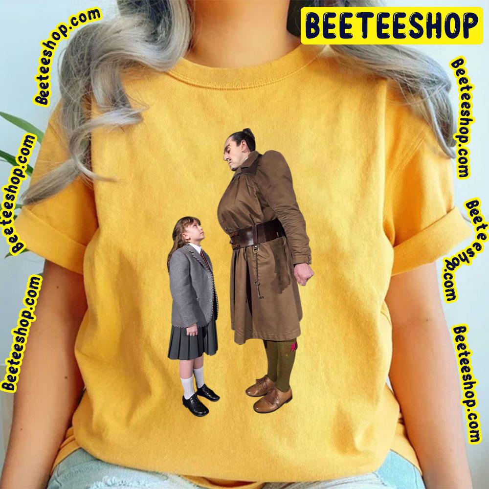 Matilda Miss Trunchbull Face To Face Movie Art Trending Unisex T-Shirt Matilda Miss Trunchbull Face To Face Movie Art Trending Unisex T-Shirt