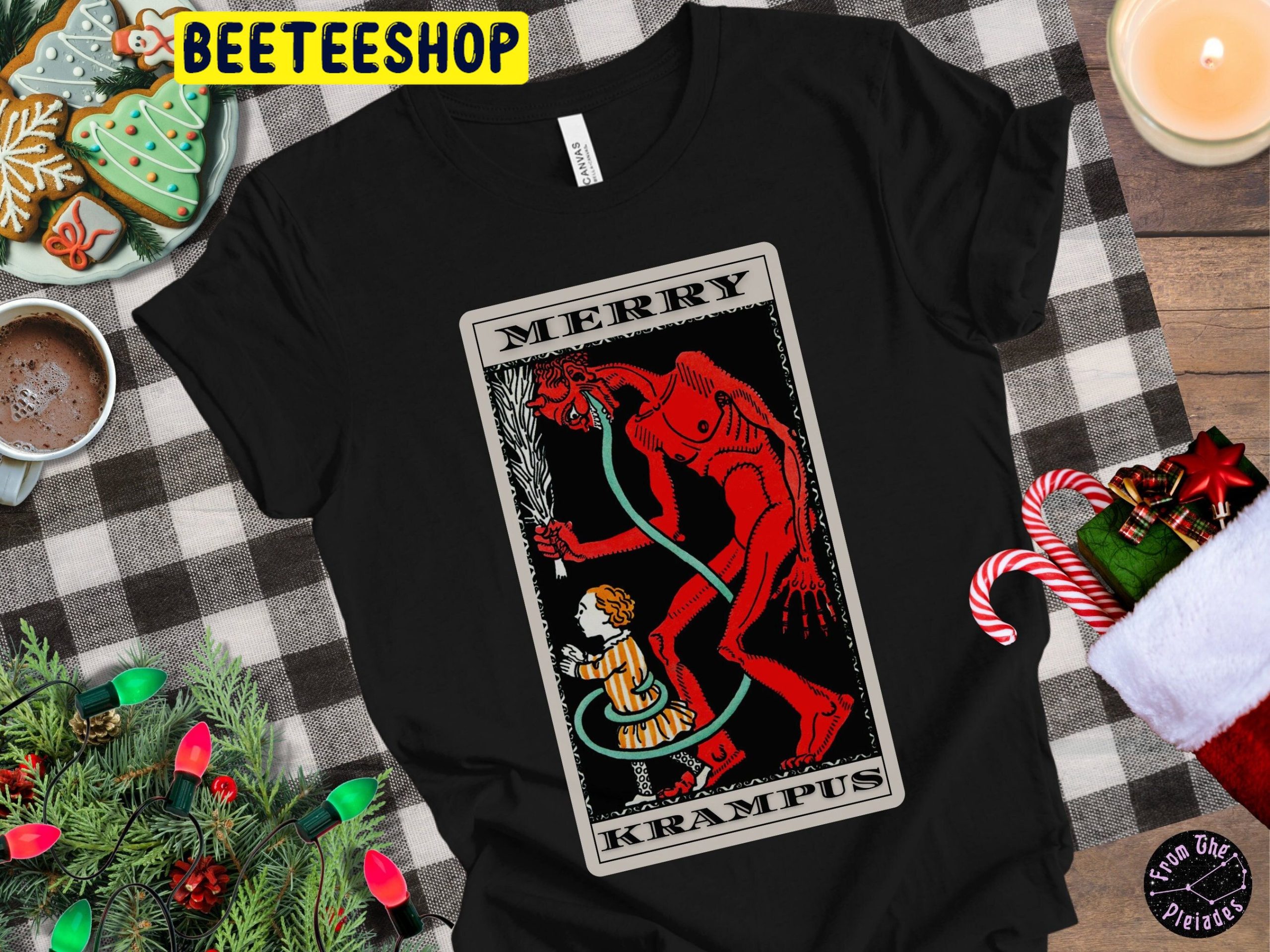 Merry Krampus Christmas Trending Unisex Shirt Merry Krampus Christmas Trending Unisex Shirt