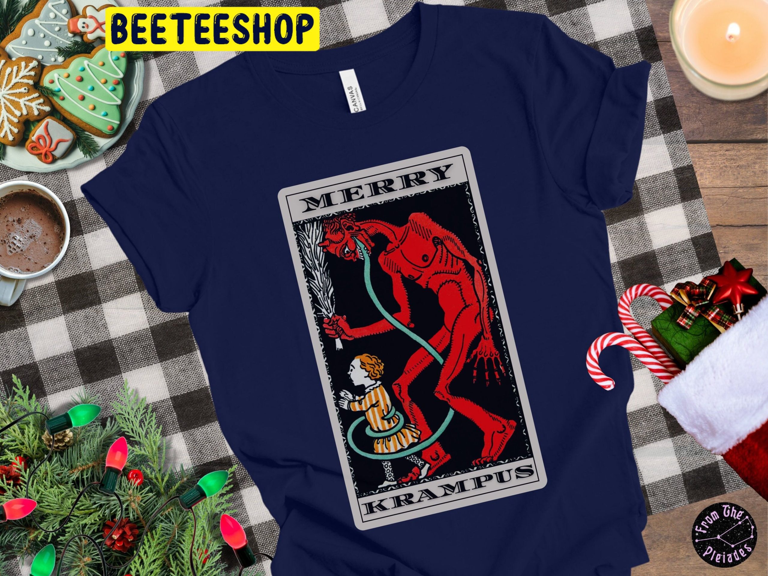 Merry Krampus Christmas Trending Unisex Shirt Merry Krampus Christmas Trending Unisex Shirt