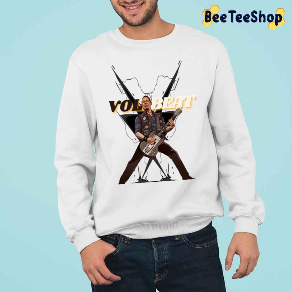 Michael Poulsen Volbeat Trending Unisex Sweatshirt Michael Poulsen Volbeat Trending Unisex Sweatshirt
