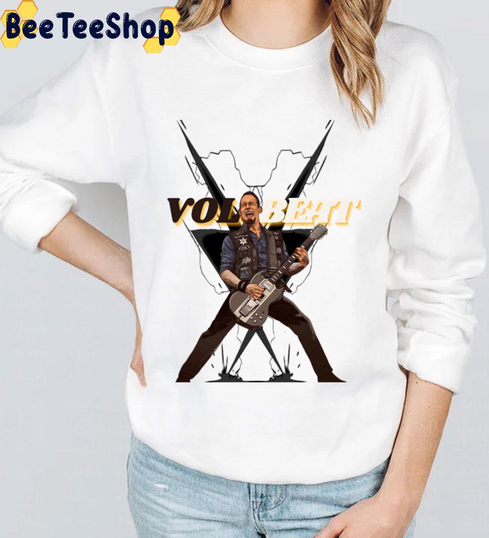 Michael Poulsen Volbeat Trending Unisex Sweatshirt Michael Poulsen Volbeat Trending Unisex Sweatshirt