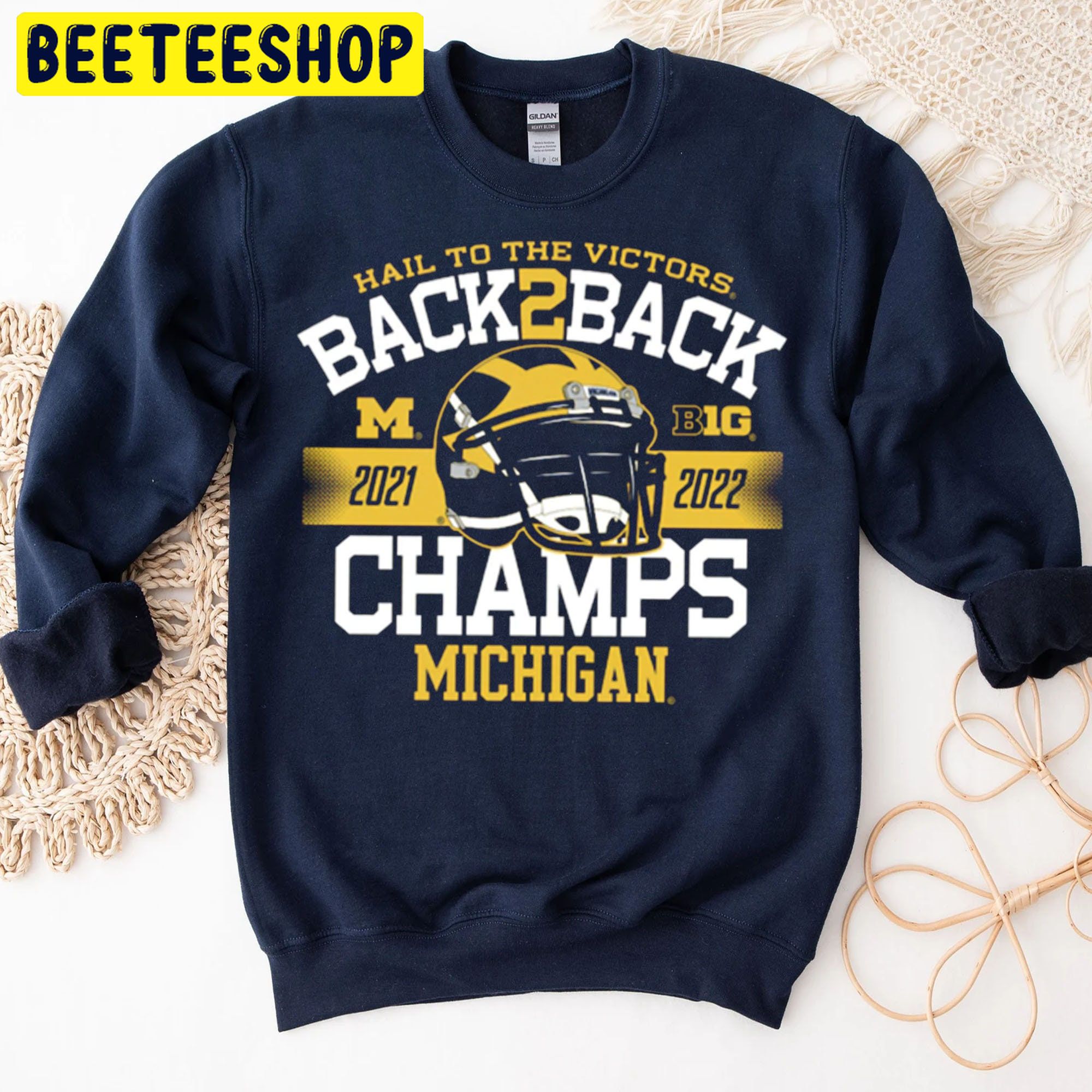 Michigan Big Ten Championship 2022 Wolverines Football Trending Unisex Shirt Michigan Big Ten Championship 2022 Wolverines Football Trending Unisex Shirt