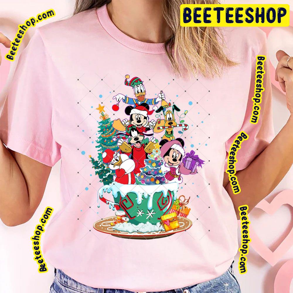 Mickey And Friend Merry Christmas Mickey Minnie Donald Daisy Goofy Pluto Disney Trending Unisex T-Shirt Mickey And Friend Merry Christmas Mickey Minnie Donald Daisy Goofy Pluto Disney Trending Unisex T-Shirt