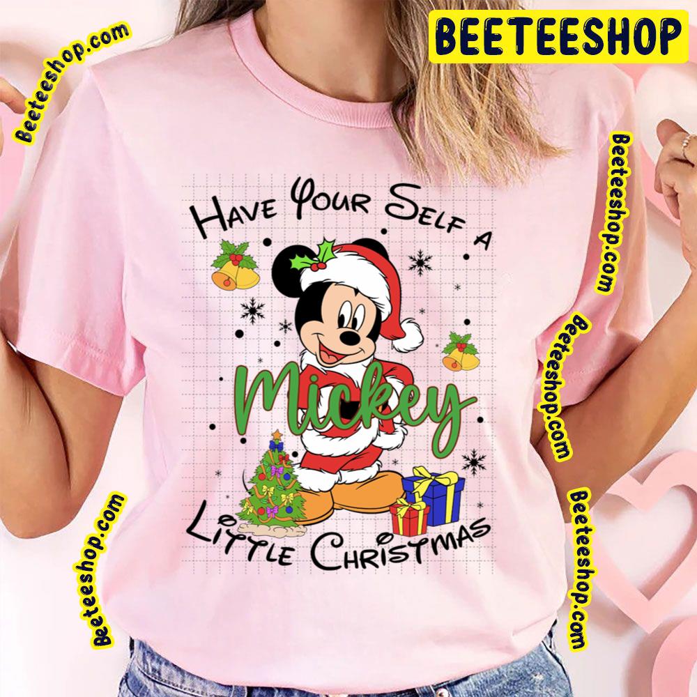 Mickey Mouse Have Yourself A Little Christmas Trending Unisex T-Shirt Mickey Mouse Have Yourself A Little Christmas Trending Unisex T-Shirt
