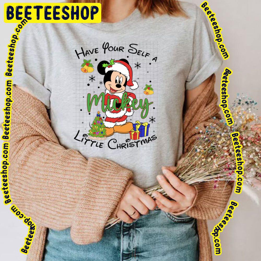 Mickey Mouse Have Yourself A Little Christmas Trending Unisex T-Shirt Mickey Mouse Have Yourself A Little Christmas Trending Unisex T-Shirt