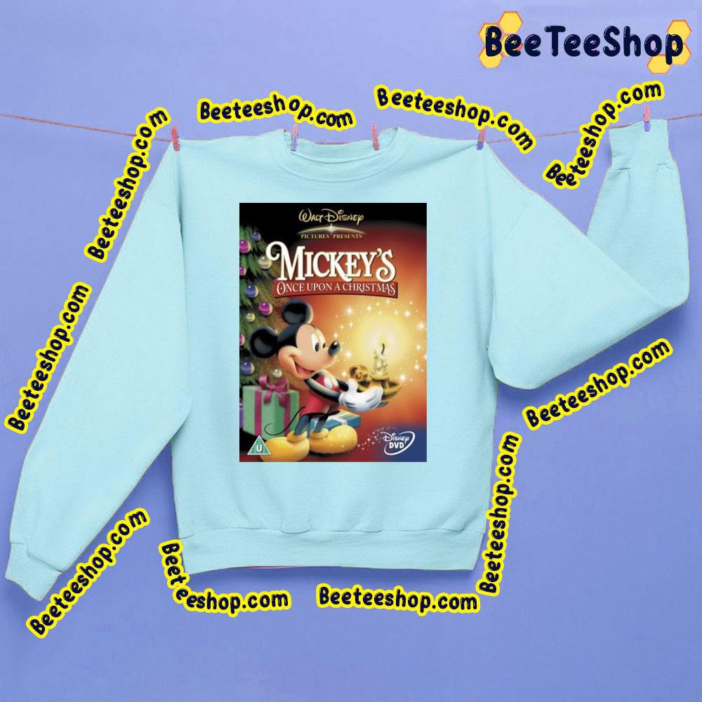 Mickey's Once Upon A Christmas (1999) Unisex Shirt Mickey's Once Upon A Christmas (1999) Unisex Shirt