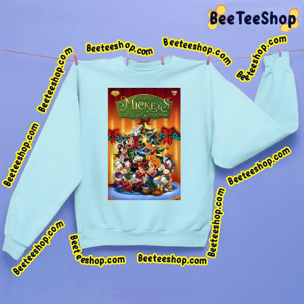 Mickey's Once Upon Twice A Christmas (1999) Unisex Shirt Mickey's Once Upon Twice A Christmas (1999) Unisex Shirt