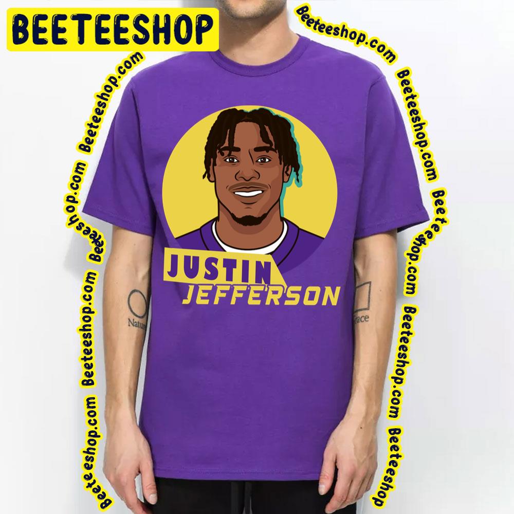 Minnesota Vikings Justin Jefferson Griddy Step Football Trending Unisex T-Shirt Minnesota Vikings Justin Jefferson Griddy Step Football Trending Unisex T-Shirt