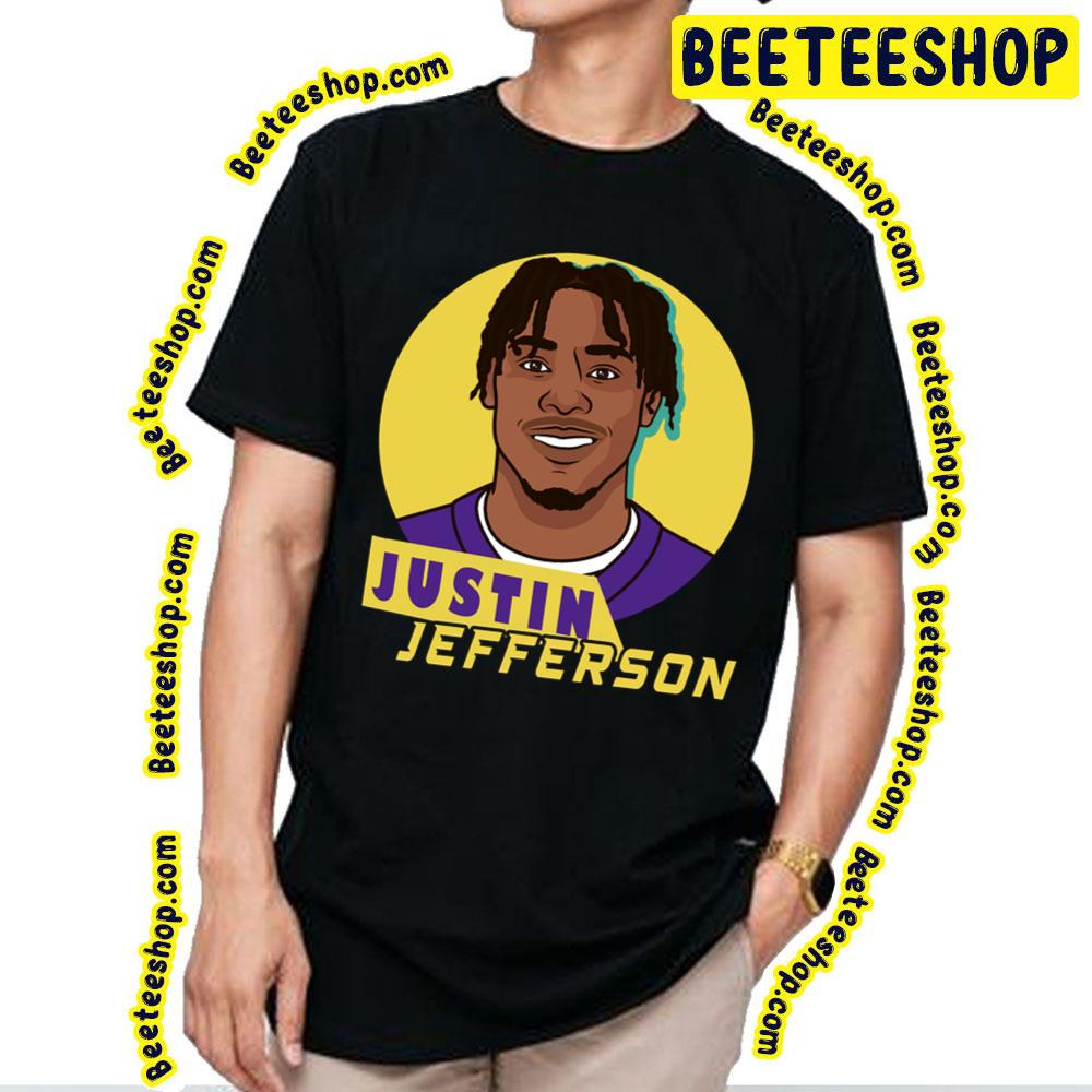 Minnesota Vikings Justin Jefferson Griddy Step Football Trending Unisex T-Shirt Minnesota Vikings Justin Jefferson Griddy Step Football Trending Unisex T-Shirt