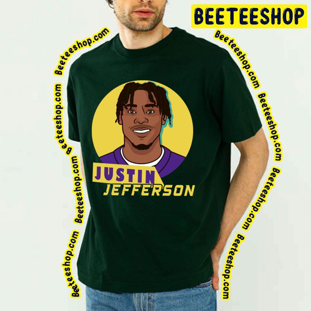Minnesota Vikings Justin Jefferson Griddy Step Football Trending Unisex T-Shirt Minnesota Vikings Justin Jefferson Griddy Step Football Trending Unisex T-Shirt
