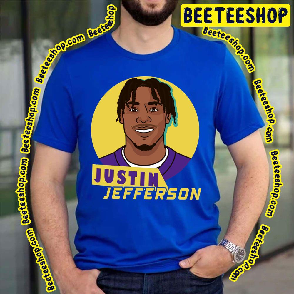 Minnesota Vikings Justin Jefferson Griddy Step Football Trending Unisex T-Shirt Minnesota Vikings Justin Jefferson Griddy Step Football Trending Unisex T-Shirt