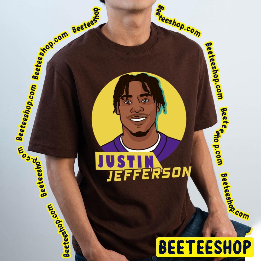 Minnesota Vikings Justin Jefferson Griddy Step Football Trending Unisex T-Shirt Minnesota Vikings Justin Jefferson Griddy Step Football Trending Unisex T-Shirt