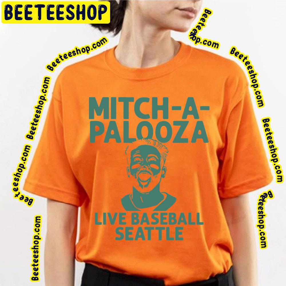 Mitch A Palooza Live Seattle Artwork Baseball Trending Unisex T-Shirt Mitch A Palooza Live Seattle Artwork Baseball Trending Unisex T-Shirt