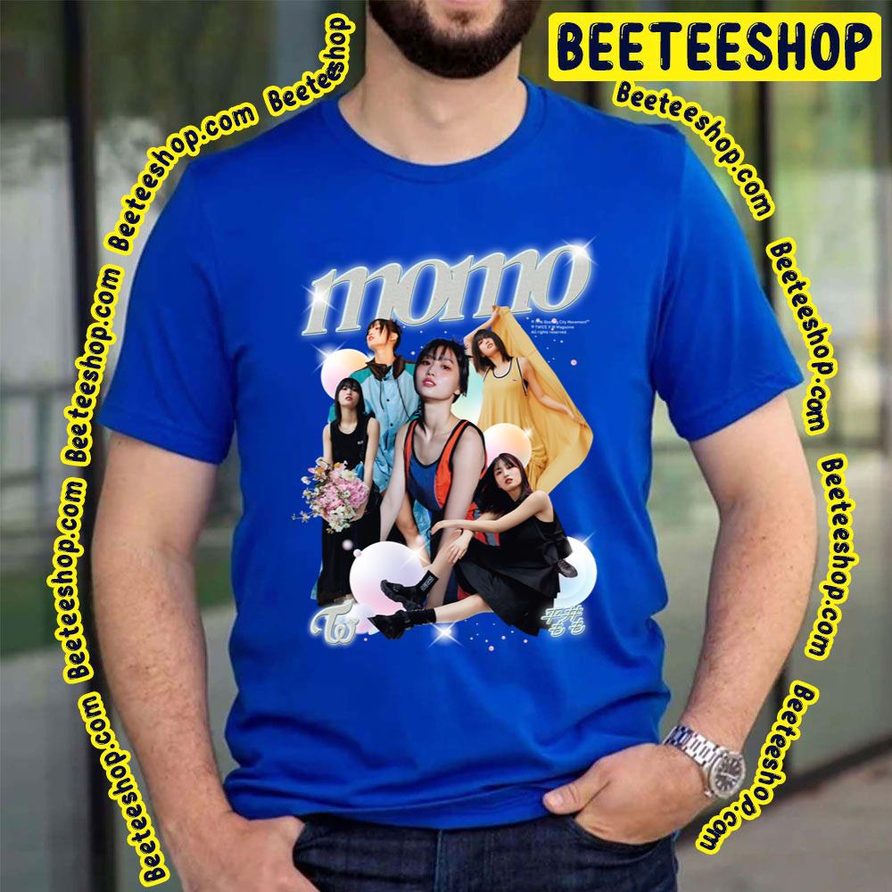 Momo X W Korea Vintage Retro Art Trending Unisex T-Shirt Momo X W Korea Vintage Retro Art Trending Unisex T-Shirt