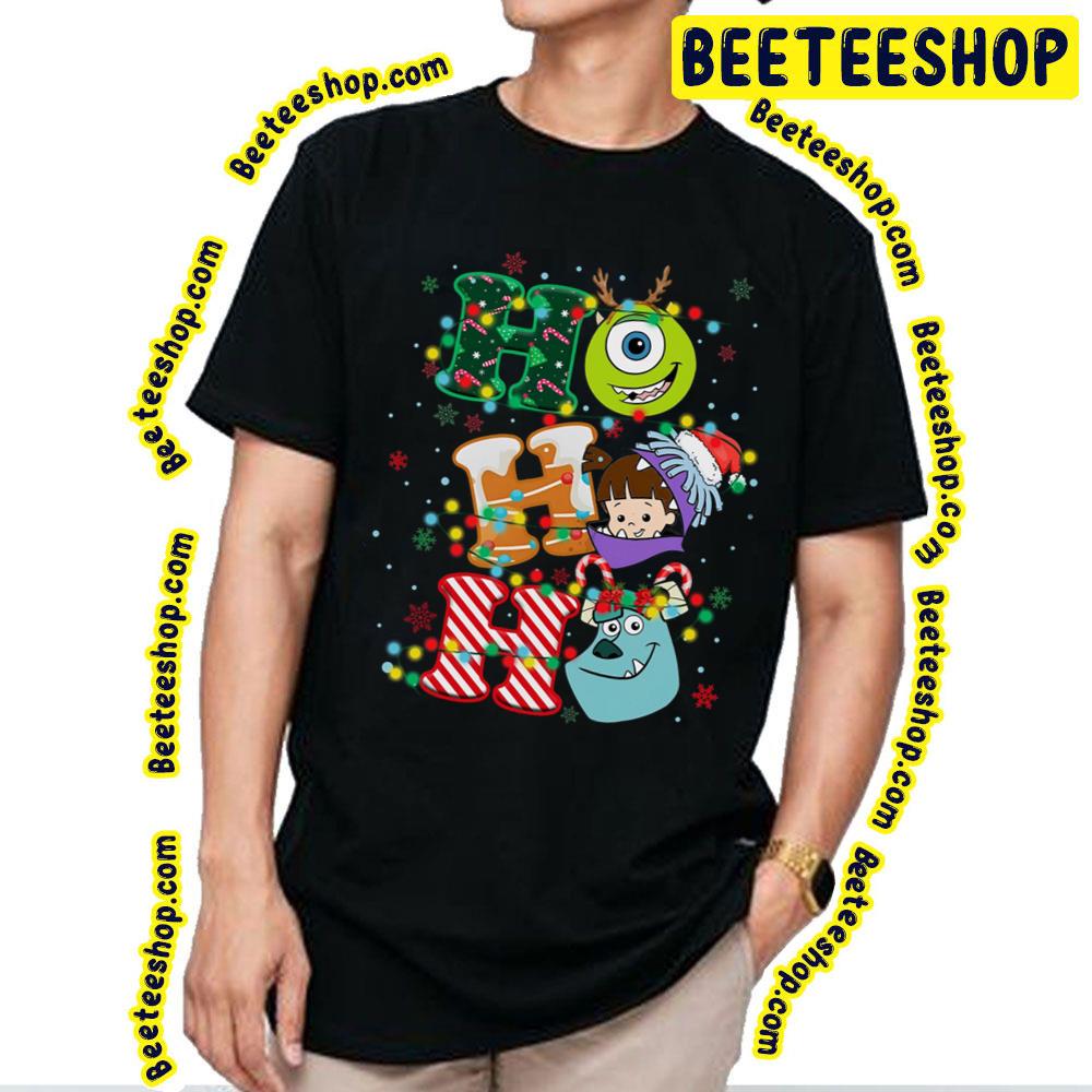 Monsters University Mike Sulley Boo Ho Ho Ho Xmas Light Christmas Trending Unisex T-Shirt Monsters University Mike Sulley Boo Ho Ho Ho Xmas Light Christmas Trending Unisex T-Shirt