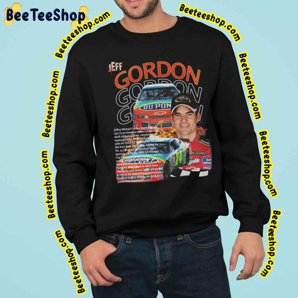 Nascar Vintage Jeff Gordon Racing And His Racing Car Trending Unisex Sweatshirt Nascar Vintage Jeff Gordon Racing And His Racing Car Trending Unisex Sweatshirt